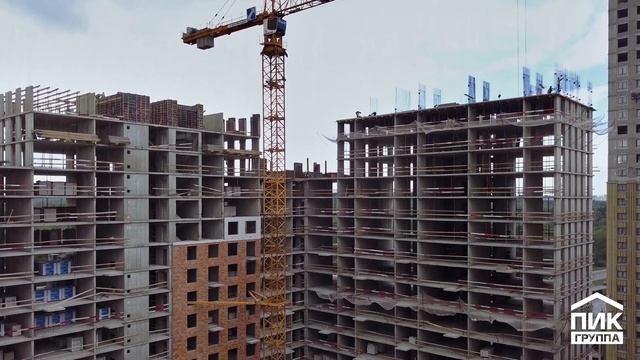 Столичные поляны | Ход строительства. Июль | ПИК смотреть онлайн