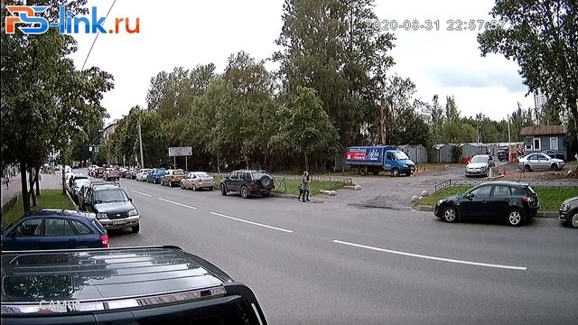 Пример записи Купольная 1080P вариофокальная видеокамера Ps-Link AHD302R и Уличная 1080P AHD102R смотреть онлайн