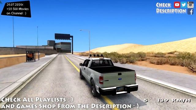 Ford F 150 4x4 2008 - GTA San Andreas 1440p / 2,7K _REVIEW смотреть онлайн