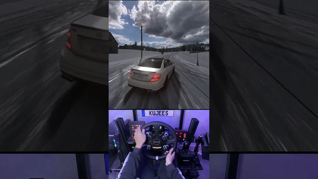 C63 AMG Snow Drift - Assetto corsa смотреть онлайн