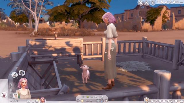 !!!КАКАЯ МИЛОТА!!! | ч.1 | КОННОЕ РАНЧО ОБЗОР | #симс4 #ts4 #thesims4