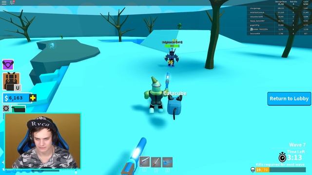 БИТВА ПРОТИВ МОНСТРОВ вместе с АНЕЙ !!! Roblox смотреть онлайн