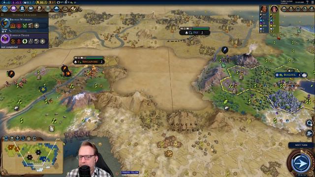 Let's Play Civilization 6: Gathering Storm - Simon Bolivar part 1 смотреть онлайн