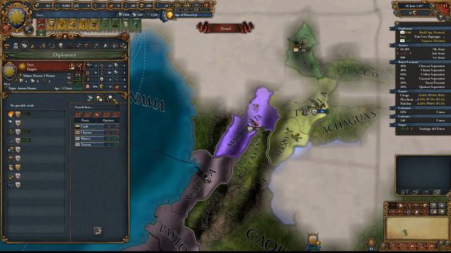 EU4 - Инки - 21 - Very Hard - (Europa Universalis IV, 1.28.3, A Sun God)