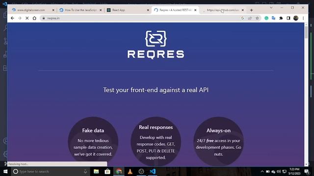 Axios Get in React | Fetch Method JavaScript in React смотреть онлайн
