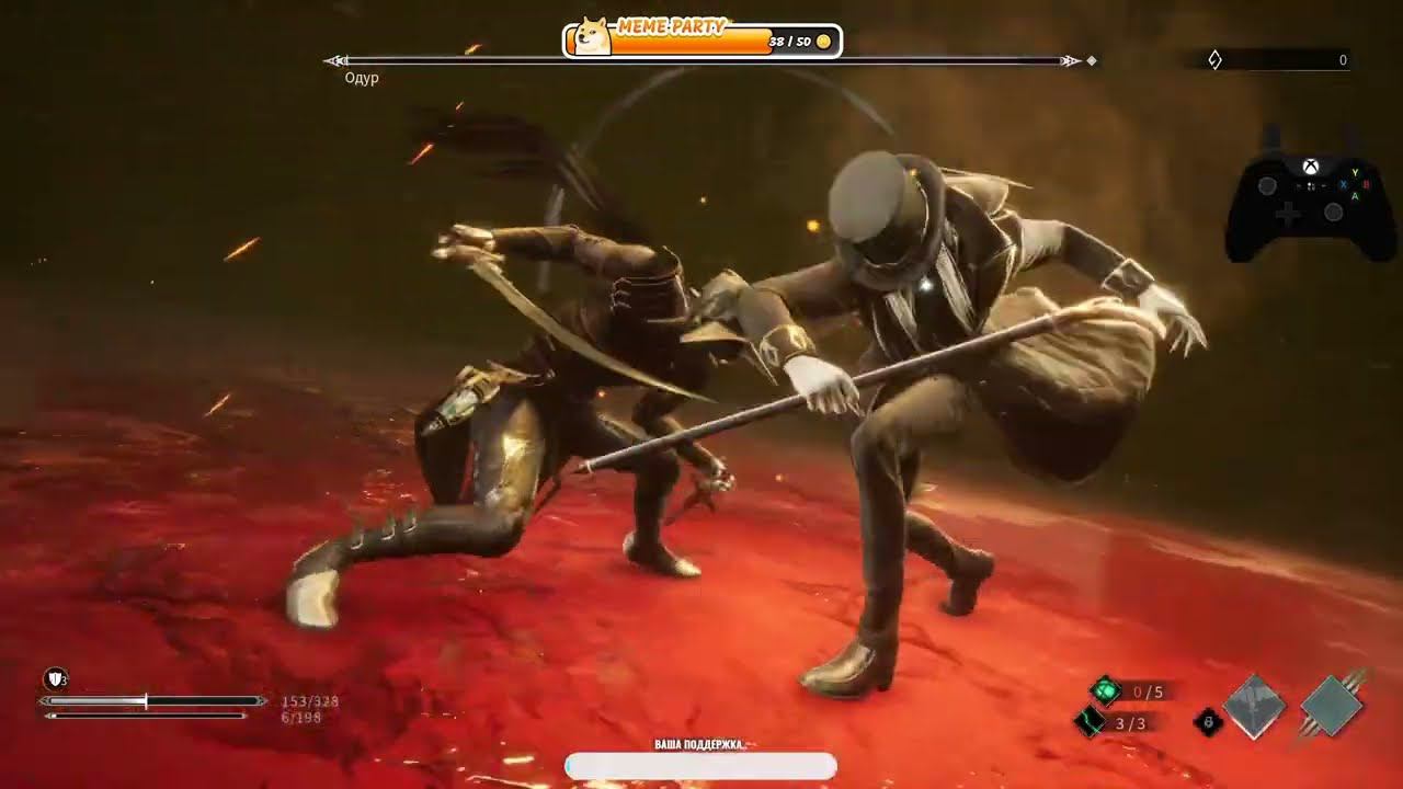 Босс Одур, бой в 2 фазы Thymesia..! смотреть онлайн