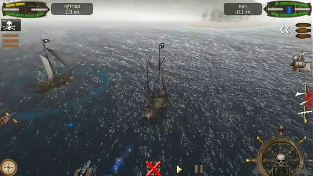 Прохождение игры the pirate caribbean hunt #3 Строительство своего флота первые корабли смотреть онлайн