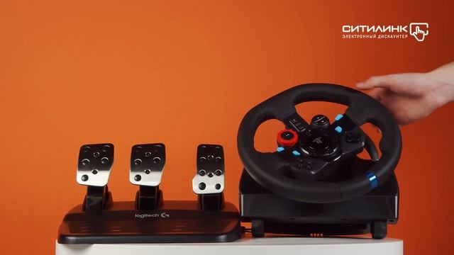 Обзор руля LOGITECH G29 Driving Force Racing | Ситилинк