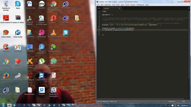 Ejecutar programa de consola C# con PHP y pasarle un parametro смотреть онлайн