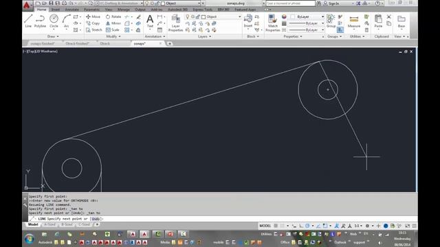 Precision Drafting Object Snaps and Object Tracking смотреть онлайн