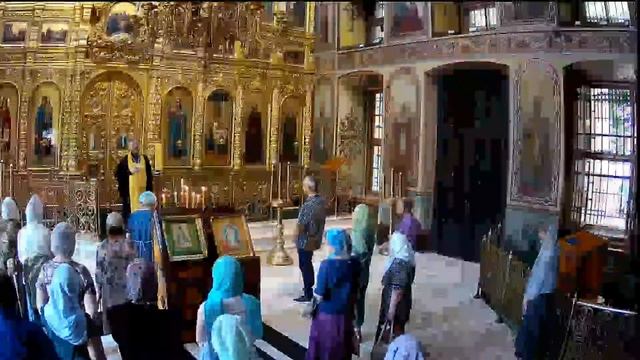 9.7.22 Всенощное бдение. Прп. Амвросия Оптинского. Собор Псково-Печерских святых смотреть онлайн