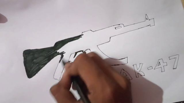 how to make AK-47 Gun tattoo design with pen || simple gun tattoo design by tattoo art смотреть онлайн