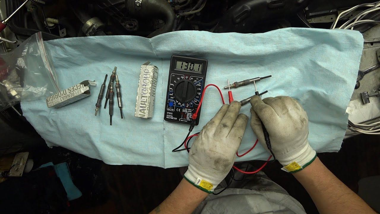 Морозный запуск дизельного Дастера, свеча накала сгорела на 3-ю зиму! смотреть онлайн