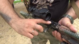 Установка коллиматора на ВПО-136 | На что ставить? | Обзор кронштейна, планки Кочевник-6