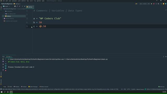 Python Variables | Variable in Python | what is variable in python #4 смотреть онлайн