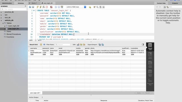 Copy And Paste Tables MySQL workbench in 2 minutes смотреть онлайн