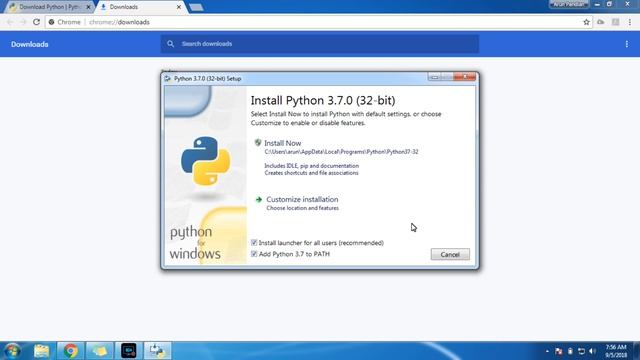 Complete Installation of Python IDLE 3.7.0 смотреть онлайн