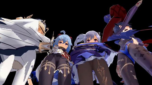 [MMD] 👻Ghost Dance Remade [Genshin Impact - Mona,Keqing,Barbara,Ganyu / 原神 - モナ,バーバラ,刻晴,甘雨] смотреть онлайн