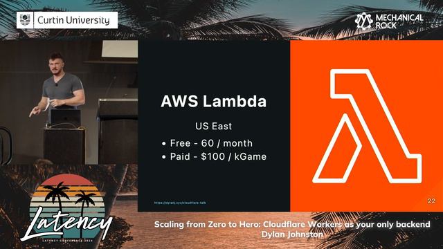 Latency2024 - Scaling from Zero to Hero: Cloudflare Workers as your only backend by Dylan Johnston смотреть онлайн