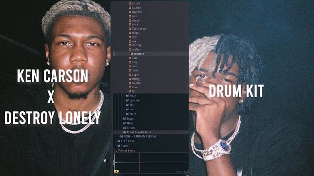 [FREE] Ken Carson X Destroy Lonely Drum Kit | 808s, Percs, Hihats & More 2024
