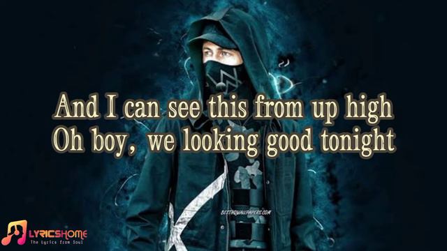 Man On The Moon || Alan Walker || Benjamin Ingrosso || Lyrical Video || LyricsHome смотреть онлайн