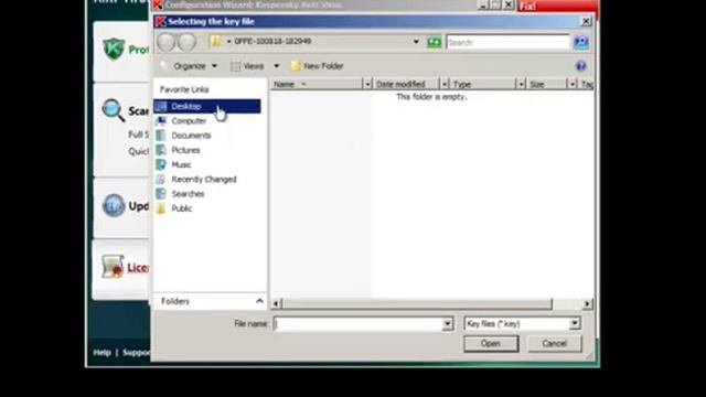 Activating Kaspersky Antivirus applications with a License Keyfile from the Administration Kit смотреть онлайн