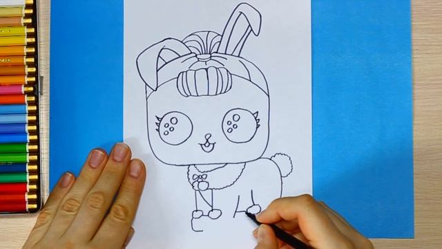 Как нарисовать Питомца Лол! Кролик Crystal Bunny! | How to draw LOL Pets Crystal Bunny смотреть онлайн