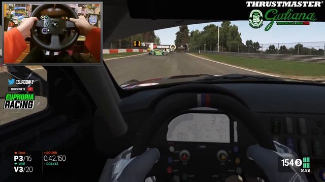 Project Cars VR - Oculus CV1 - Online Crazy Race - BMW Z4 GT3 @ Zolder - Thrustmaster T300 смотреть онлайн