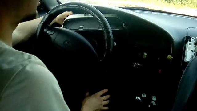 Замена ламп подсветки щитка приборов KIA SPECTRA на светодиоды. смотреть онлайн