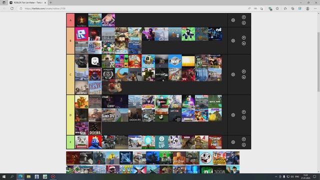 Тирлист из 160 Roblox Игр смотреть онлайн