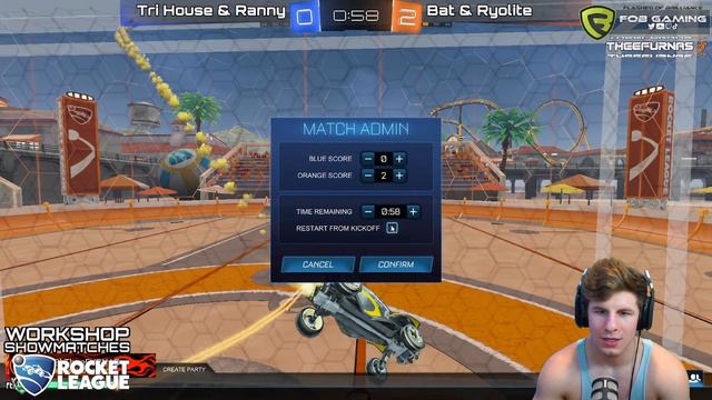 Tri House & Ranny vs Bat & Ryolite | Rocket League Volleyball Workshop Showmatches Week 10 pt2 смотреть онлайн
