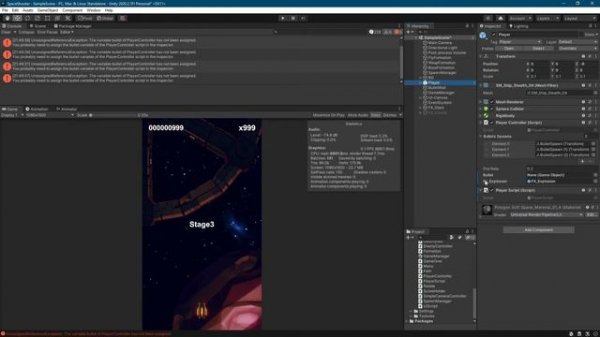 How to fix errors in unity: Unassigned Reference Exception