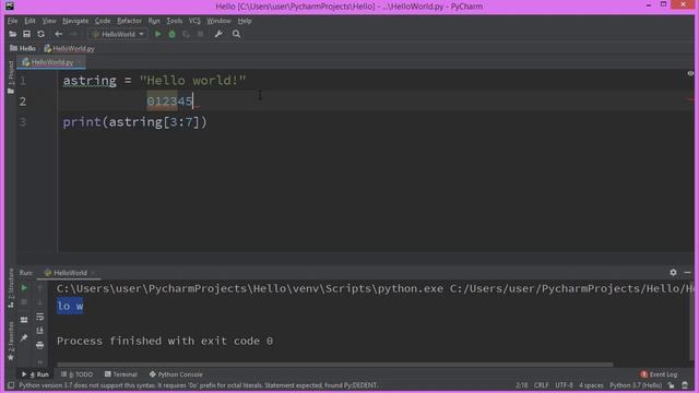 09- String Operations in Python смотреть онлайн