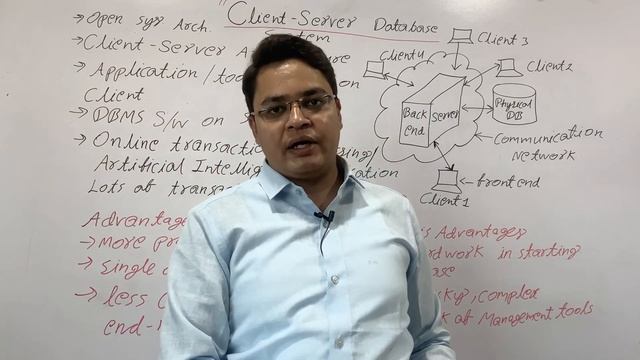 Client Server Architecture in DBMS (Hindi) | Advantages & Disadvantages - Lecture #21 смотреть онлайн
