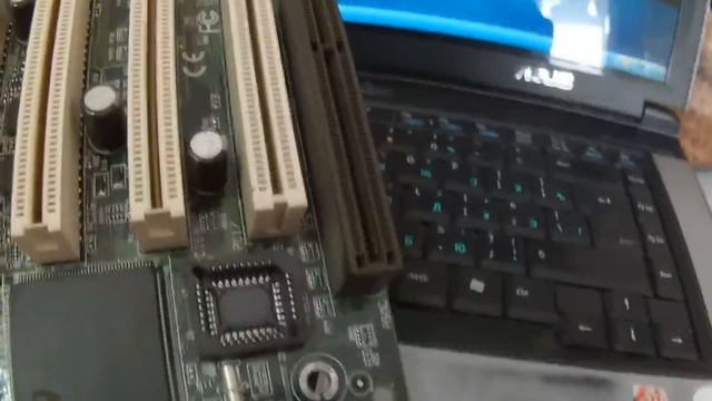 Лечим ASUS P2L-B новым программатором USB NANOProgrammer смотреть онлайн