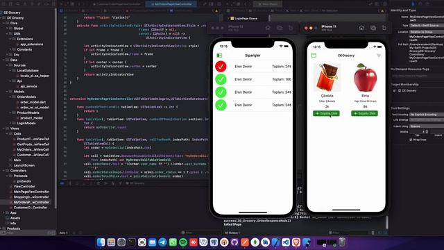 Order management application prepared using Swift UIKit and SocketIO. Backend: Dart. смотреть онлайн