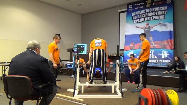 Жим женщины. Первенство России 2014 среди ветеранов по пауэрлифтингу смотреть онлайн