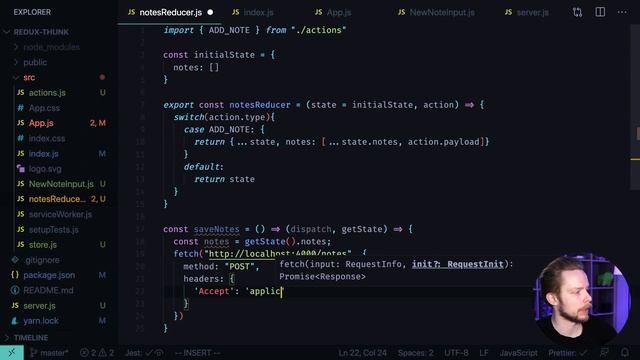 HOW TO USE REDUX THUNK - SAVE AND LOAD DATA FROM THE BACKEND смотреть онлайн