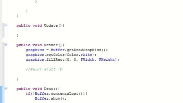 Java tutorial - Making a 2D game part 2 смотреть онлайн