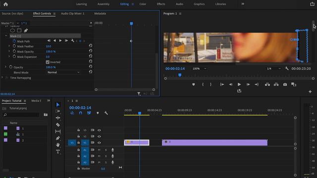 Premiere Pro Mask Transition Tutorial - FAST смотреть онлайн