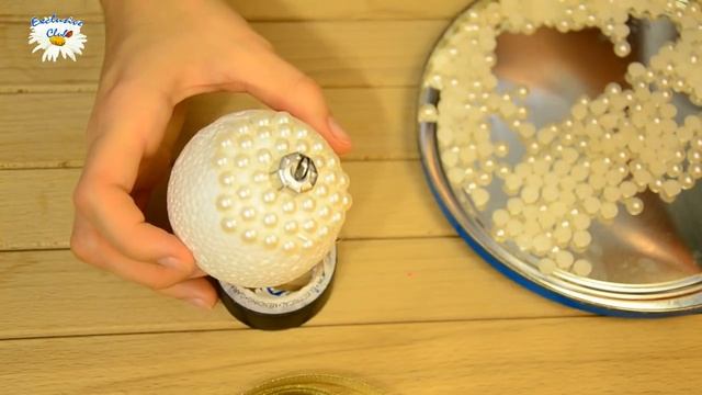 НОВОГОДНИЙ ШАР из бусин Новогодние поделки своими руками ИГРУШКИ на Ёлку смотреть онлайн