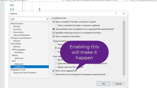 Visual Studio Tips: Show Unimported namespace in VS 2019 IDE смотреть онлайн