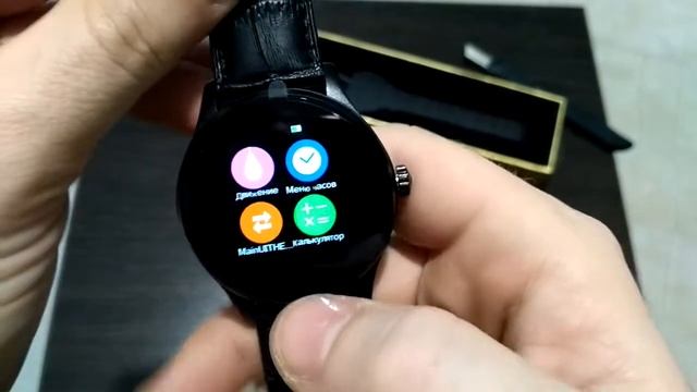 Смарт часы K88H распаковка Smart watch unboxing смотреть онлайн