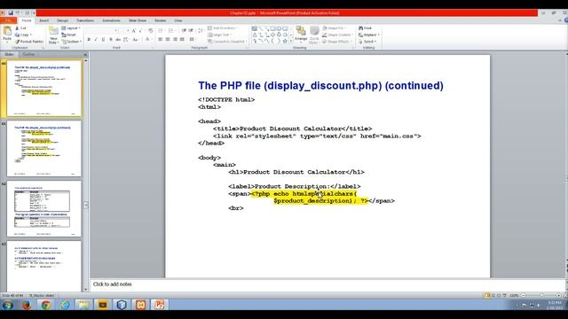 Ch 2 - Enhanced Product Discount Application смотреть онлайн