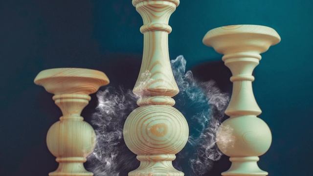 Деревянные (точёные) подсвечники смотреть онлайн