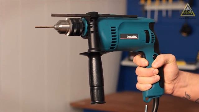 Обзор Дрель ударная MAKITA HP1620 смотреть онлайн