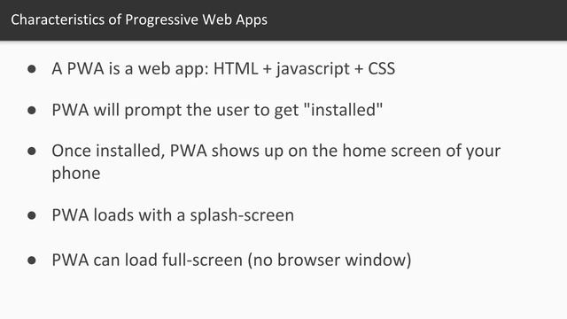 Introduction to Progressive Web Apps смотреть онлайн