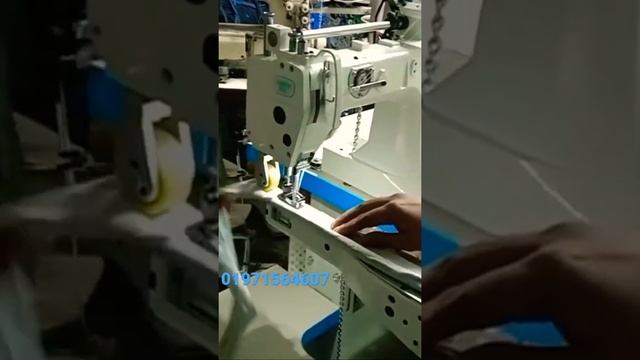 Jack brand China made Feed off the Arm machine with two needle, puller device , servo motor for kni смотреть онлайн