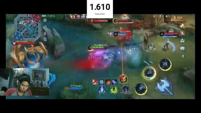 SABER HYPER USER WARAS - SABER MAHA SABAR | MOBILE LEGENDS : BANG BANG смотреть онлайн