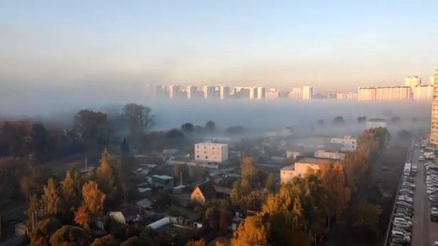 08.10.2021г. СНТ Зелёная зона, г.о. Люберцы. Некрасовка. Туман. смотреть онлайн